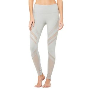 ALO Yoga High Waist Epic Leggings Mesh Panels